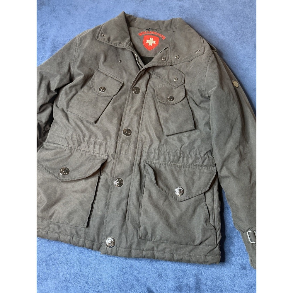WELLENSTEYN Jaguro Aventura Mens Winter Jacket Brown Black Waterproof Parka M